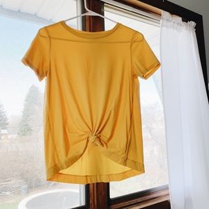 Old Navy yellow shirt